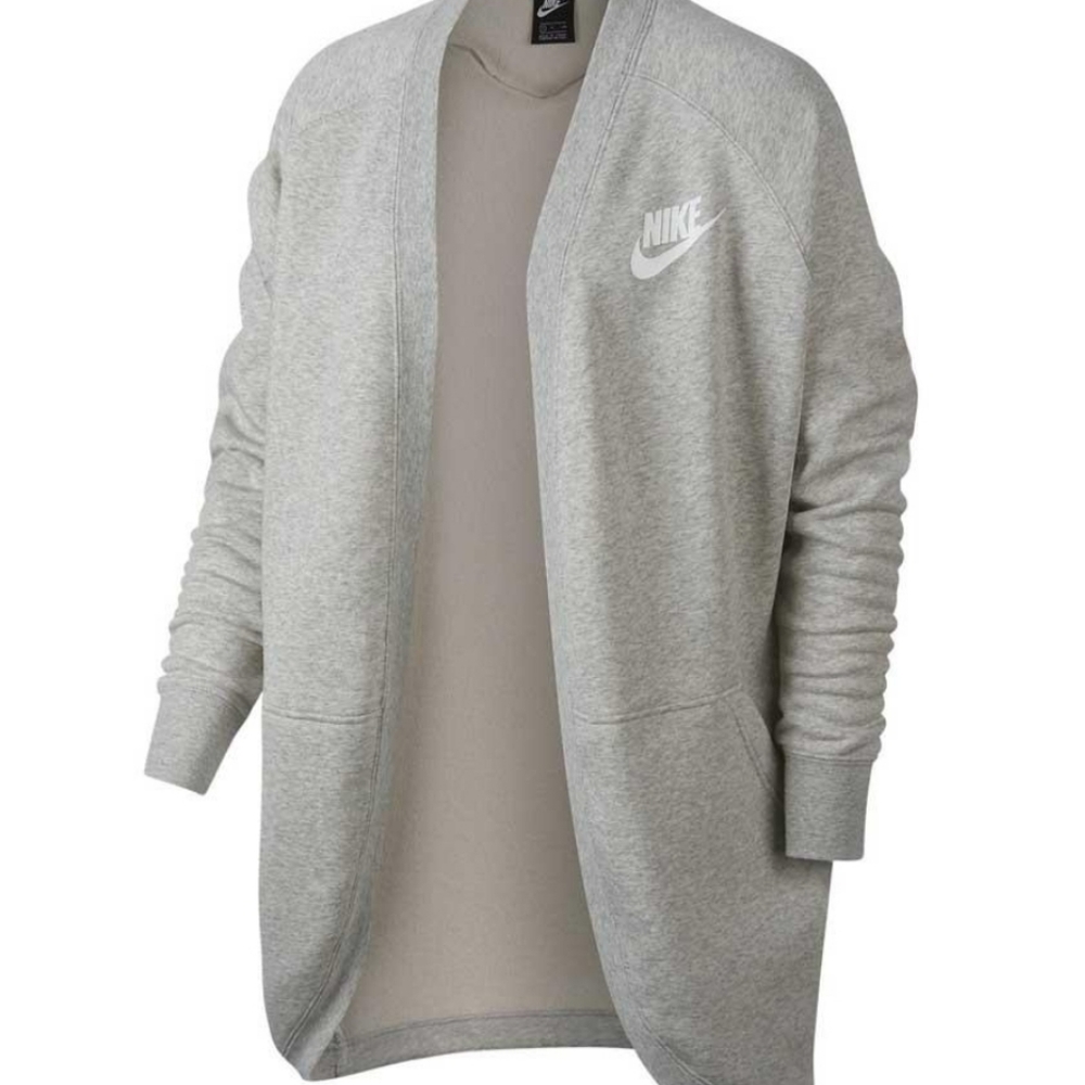 Grey Nike Sportswear Rally cardigan